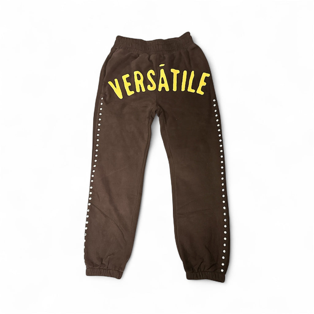 VERSATILE Brown Jogger Suit