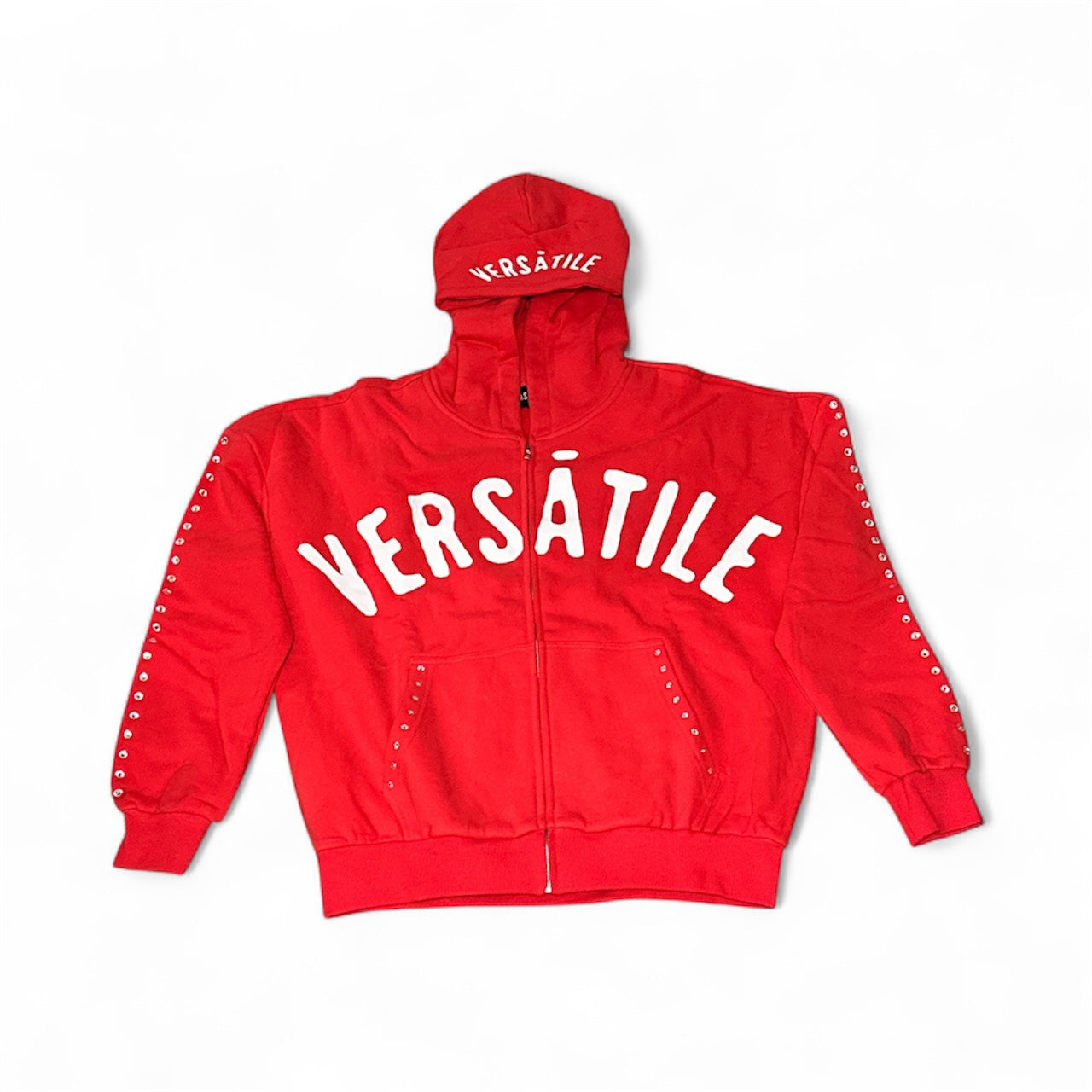 VERSATILE Red Jogger Suit